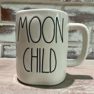 RAE DUNN by Magenta Artisan Collection MOON CHILD Mug Ceramic Farmhouse Style